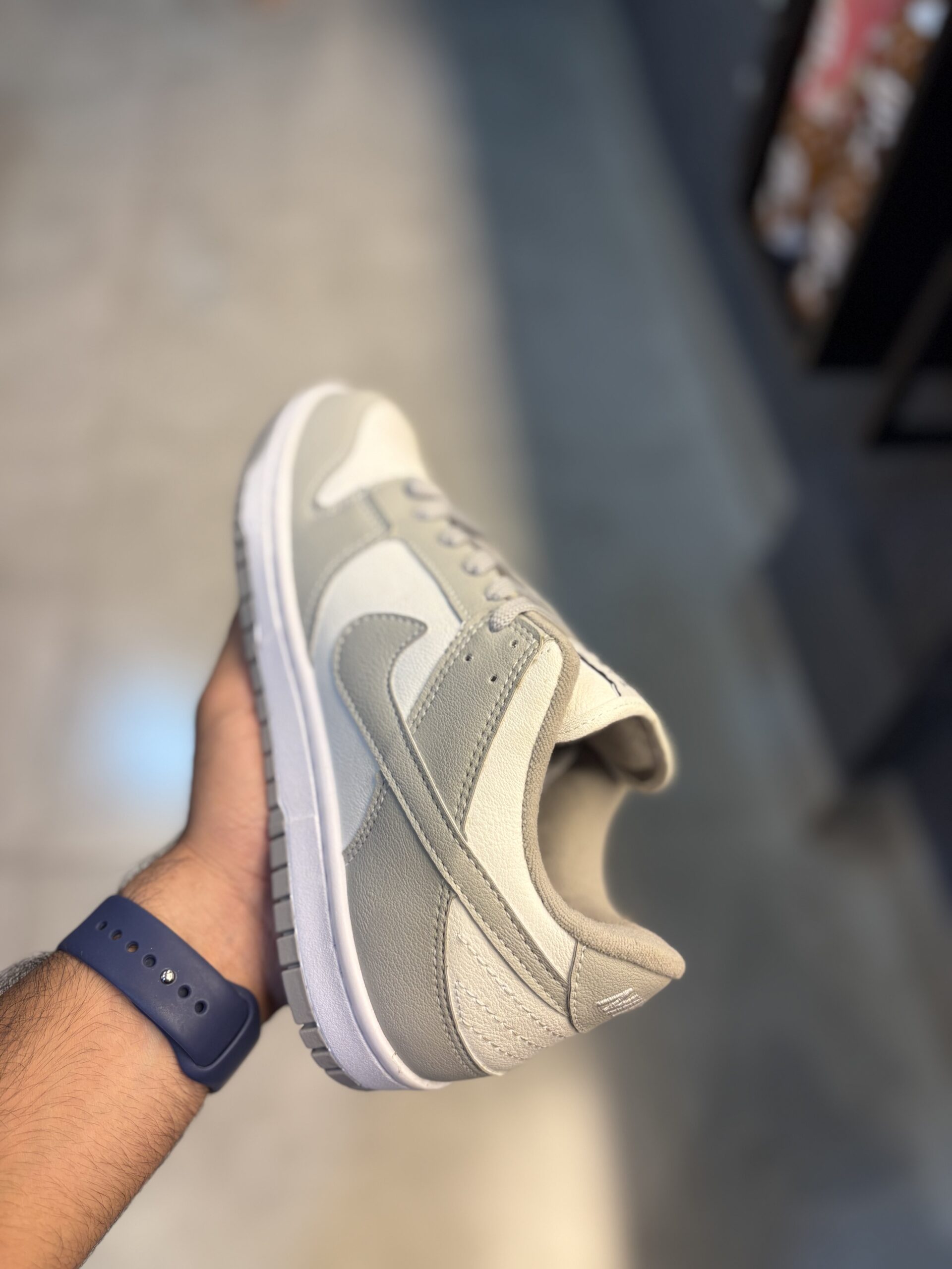 NIKE DUNK CINZA LINHA PREMIUM - Imagem 3