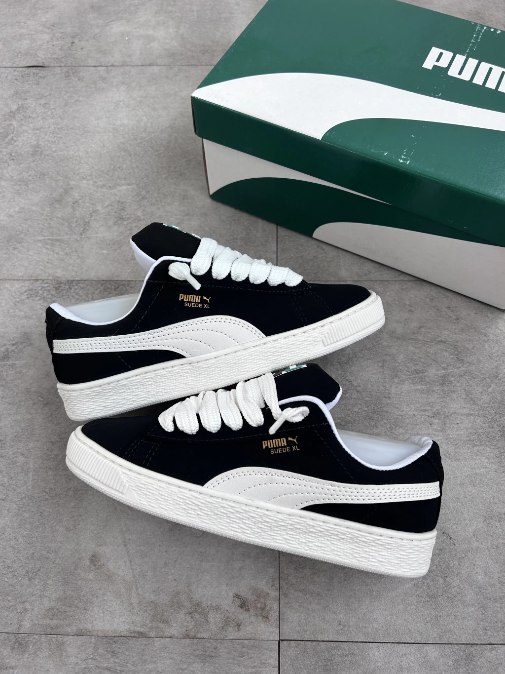 PUMA SUEDE LUXO | Preto | Branco - Imagem 4