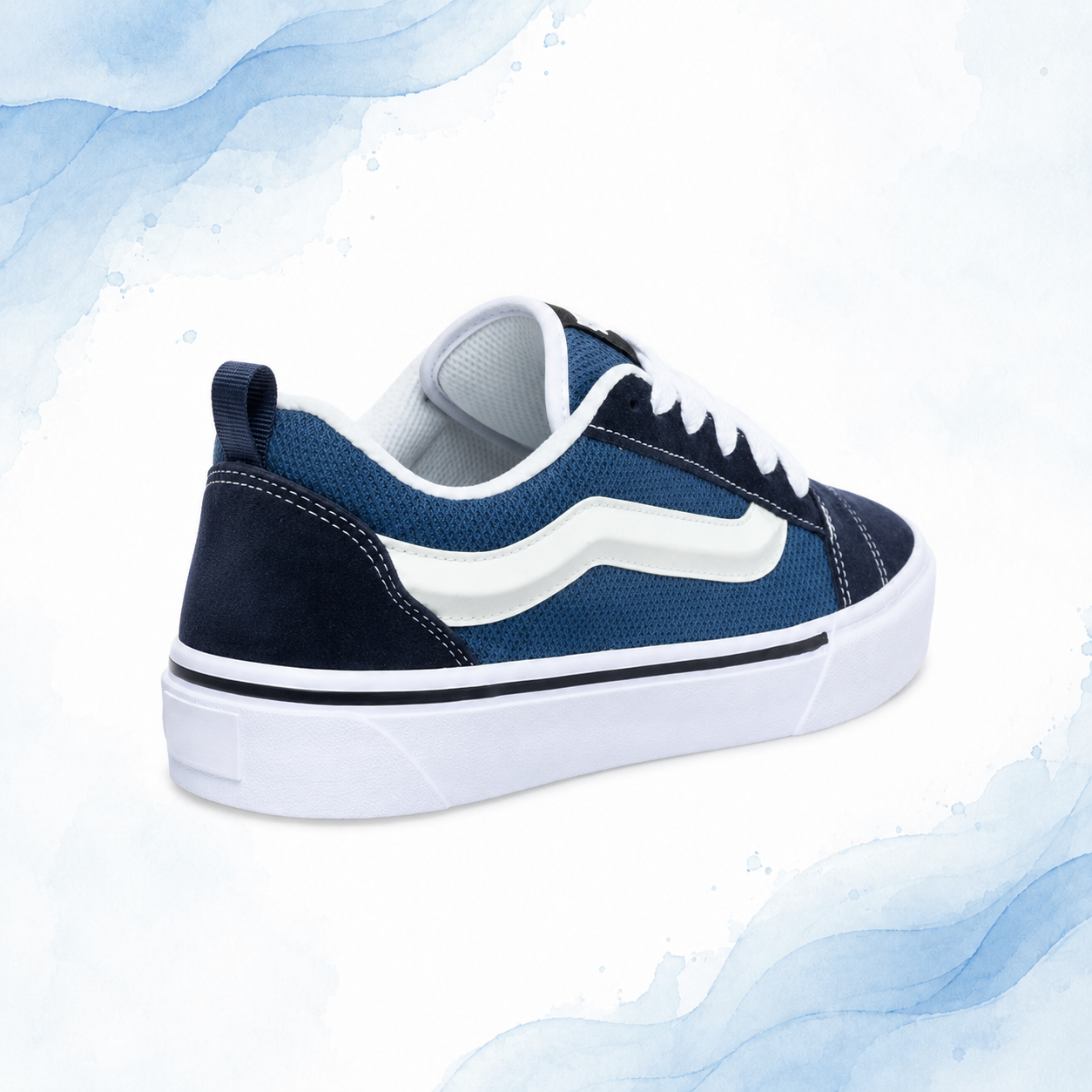 Vans KNU azul linha premium - Imagem 2